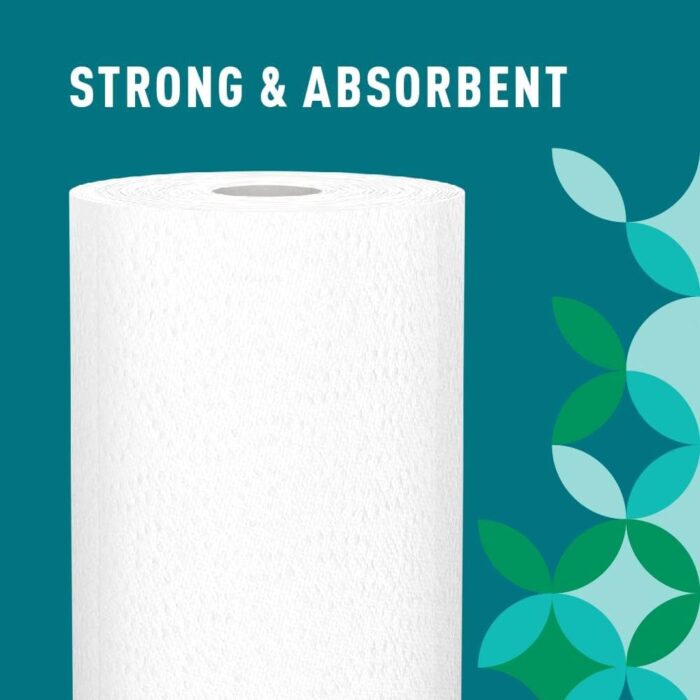 Amazon Brand - Presto! Flex-a-Size Paper Towels, 158 Sheet Huge Roll, 12 Rolls (2 Packs of 6), Equivalent to 38 Regular Rolls, White - Image 5