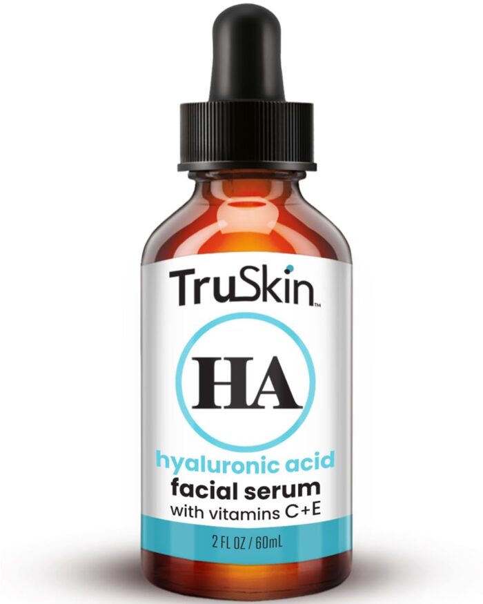 Hyaluronic Acid Serum for Face + 7 Ultra Hydrating Ingredients – Best Face Serum for Moisturizing, Plumping & Smoothing of Fine Lines, 2 fl oz