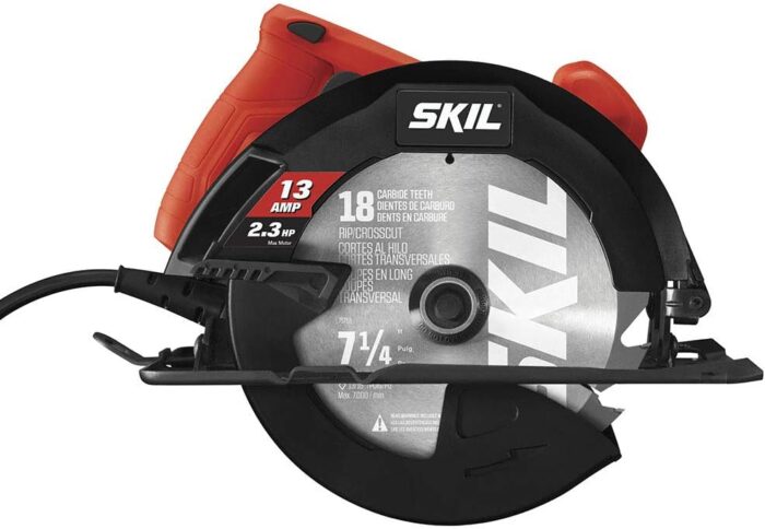 Skil 5080-01 13-Amp 7-1/4" Circular Saw, Red - Image 8