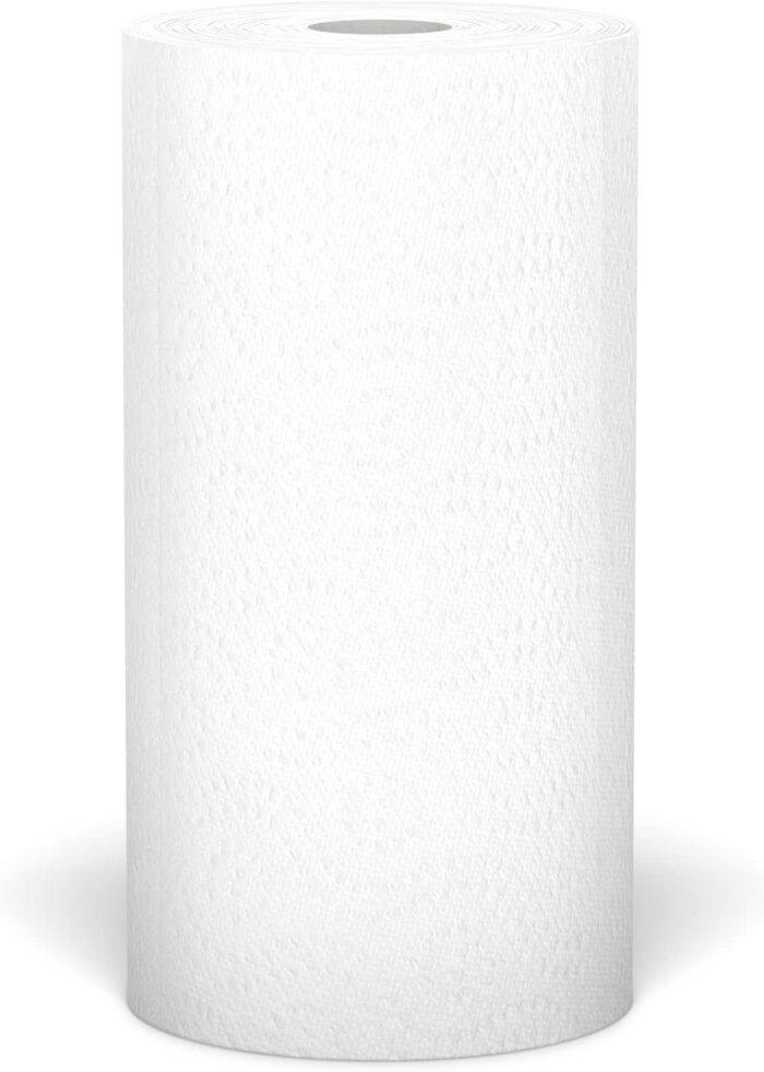 Amazon Brand - Presto! Flex-a-Size Paper Towels, 158 Sheet Huge Roll, 12 Rolls (2 Packs of 6), Equivalent to 38 Regular Rolls, White - Image 3