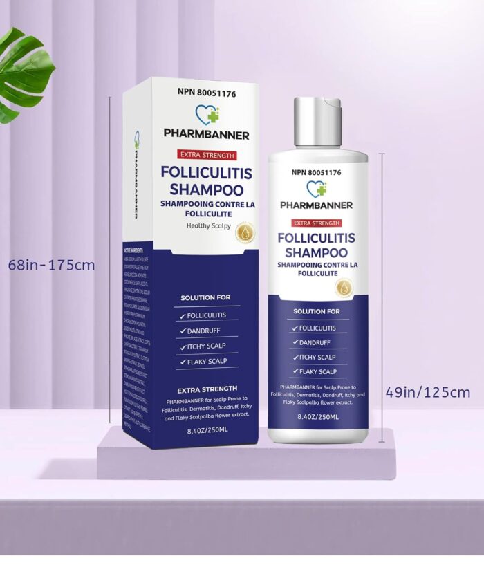 Anti-Dandruff and Antifungal Shampoo - Treats Folliculitis, Seborrheic Dermatitis, Psoriasis - Relieves Itchy, Dry Scalp - Image 8