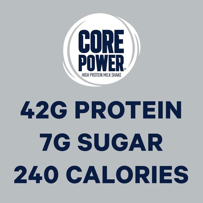 Core Power Fairlife Elite 42g High Protein Milk Shakes For kosher diet, Ready to Drink for Workout Recovery, Chocolate, 14 Fl Oz (Pack of 12), Liquid, Bottle - Image 7