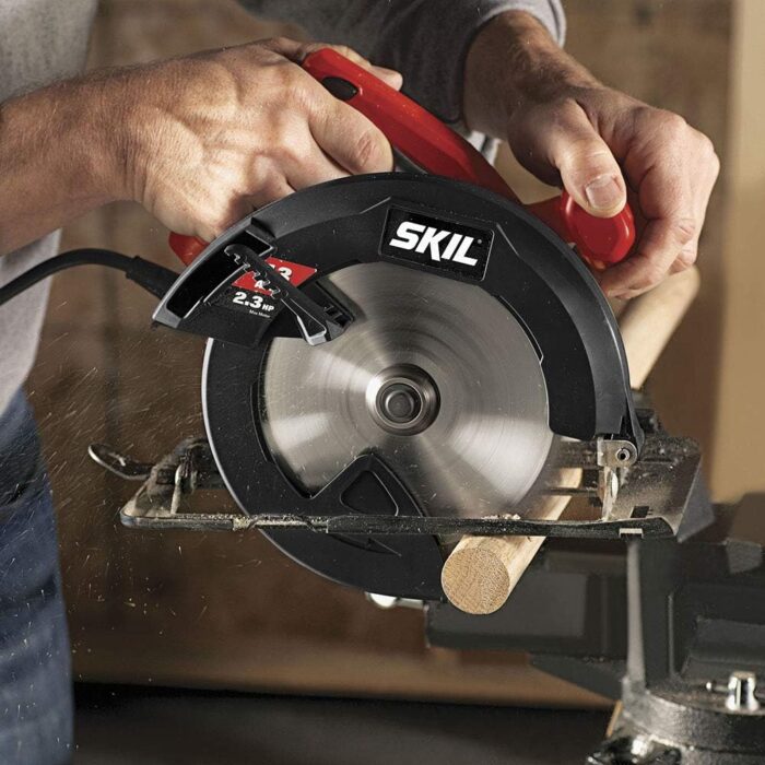 Skil 5080-01 13-Amp 7-1/4" Circular Saw, Red - Image 6