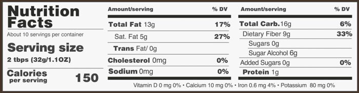 Nutilight Sugar Free Hazelnut Spread with Cocoa, Friendly, Vegan, Kosher, Non-GMO,100% Natural, Cholesterol-Free, Gluten-Free, and Soy-Free, 11 Ounces (Pack of 1) - Image 3