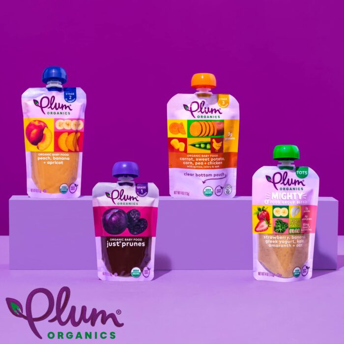 Plum Organics Mighty 4 and Mighty Morning Organic Toddler Food - 4 Food Group Blend Variety Pack - 4 oz Pouch (Pack of 18) - Organic Fruit and Vegetable Toddler Food Pouch - Image 7