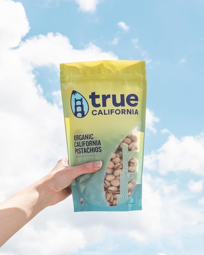 True California Organic Raw Pistachios (1 LB) In-Shell, No Salt, No Roast - Healthy Snacks, Vegan & Gluten Free - Natural Whole Foods & Pantry Staples - Image 4