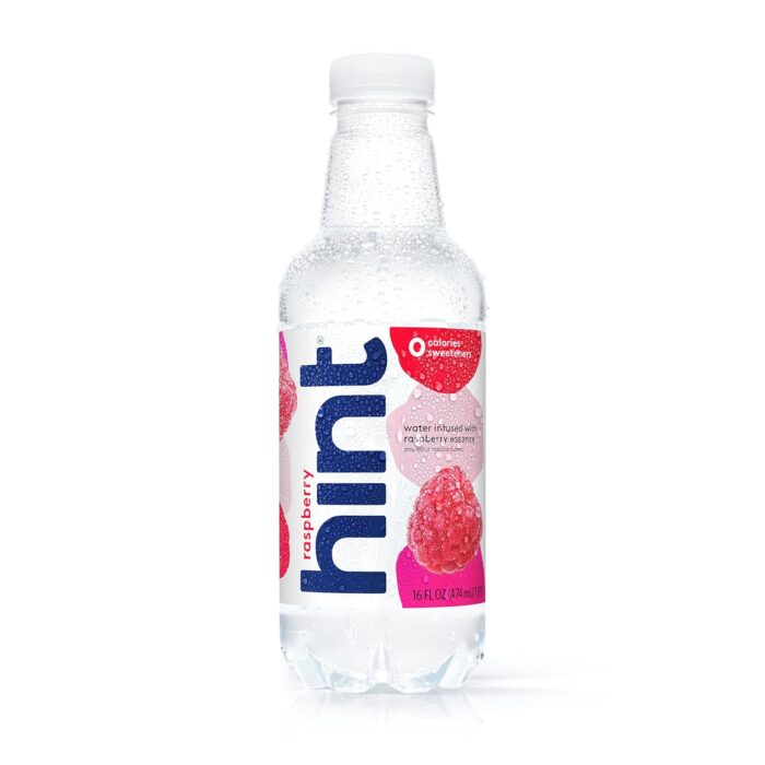 Hint Water Raspberry (Pack of 12), 16 Ounce Bottles, Pure Water Infused with Raspberry, Zero Sugar, Zero Calories, Zero Sweeteners, Zero Preservatives, Zero Artificial Flavors - Image 2