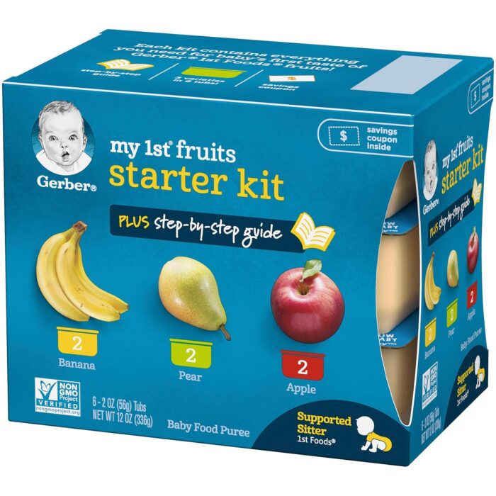 Gerber My First Fruits and Veggies Starter Kit Variety Pack (Variety Pack) - Image 2