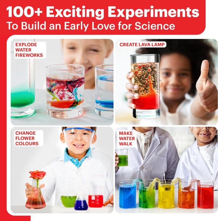 Doctor Jupiter My First Science Kit for Kids Ages 4-5-6-7-8| Birthday, Easter Gift Ideas for 4-8 Year Old Boys & Girls| STEM Experiments| Learning & Educational Toys - Image 2