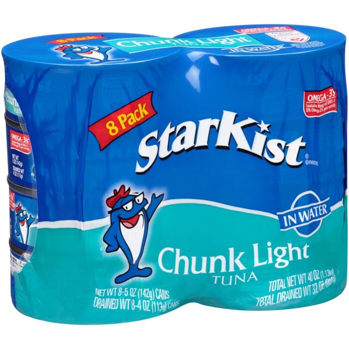 StarKist Chunk Light Tuna in Water, 5 oz Can, Pack of 8 - Image 2