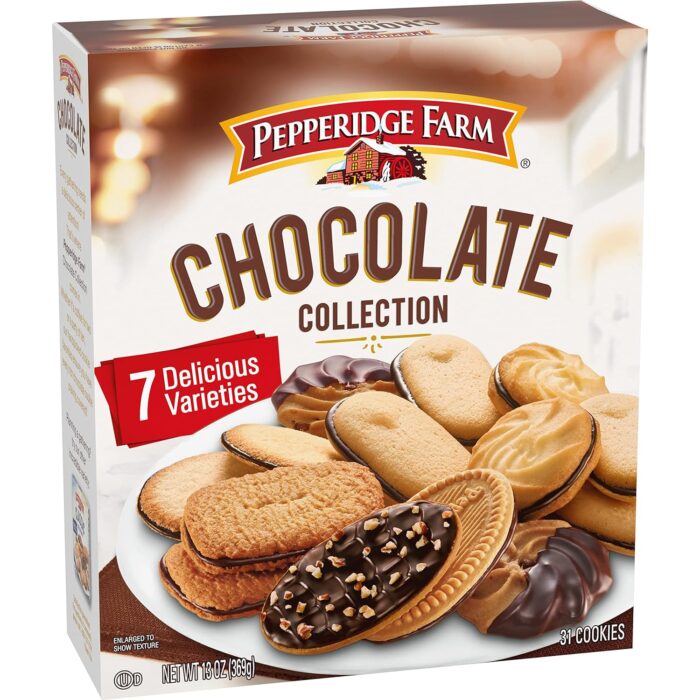 Pepperidge Farm Chocolate Collection, 7 Cookie Varieties, 13-oz Box - Image 7