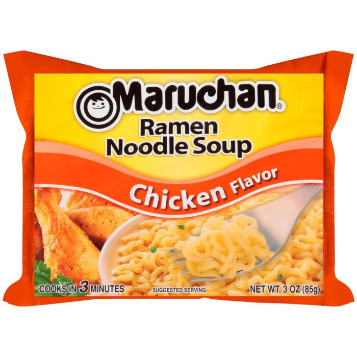 Maruchan Ramen Chicken, 3 Ounce (Pack of 24) - Image 3