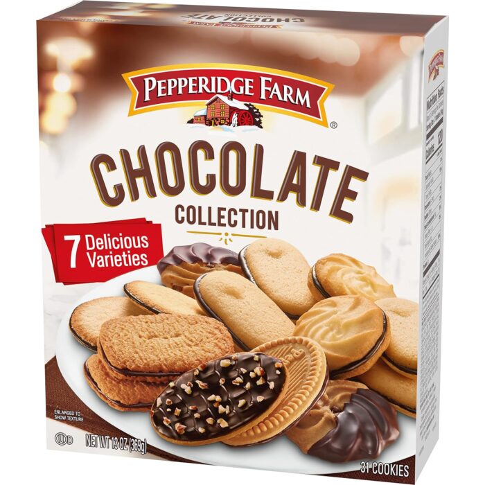 Pepperidge Farm Chocolate Collection, 7 Cookie Varieties, 13-oz Box - Image 8