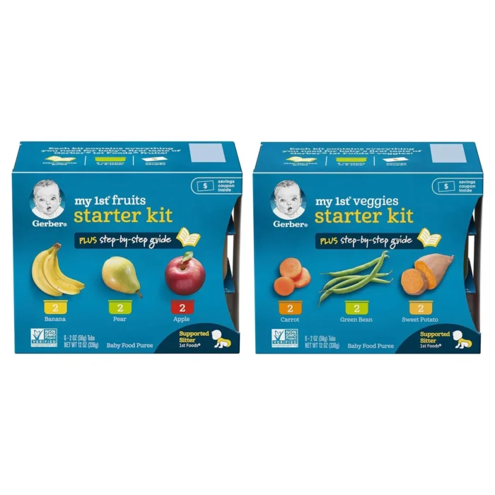 Gerber My First Fruits and Veggies Starter Kit Variety Pack (Variety Pack)